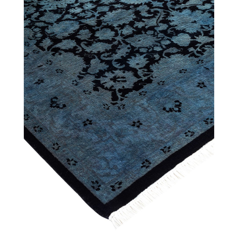 Fine Vibrance One-of-a-Kind 4' 2" X 6' 4" Hand Knotted Area Rug