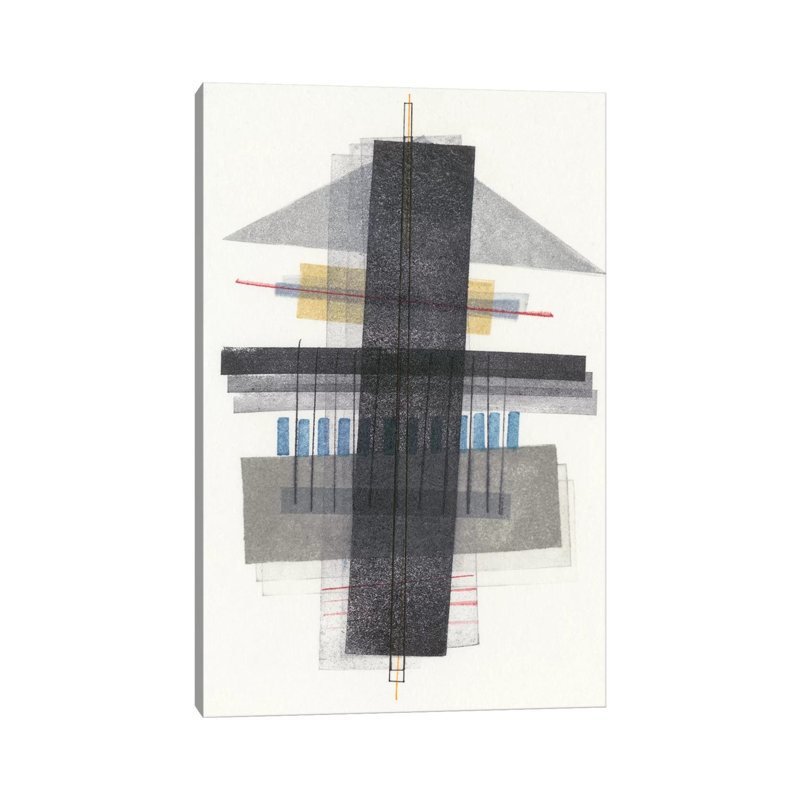 Compass Point I by Nikki Galapon - Wrapped Canvas Gallery-Wrapped Canvas Giclée, 20.32 cm H x 30.48 cm W