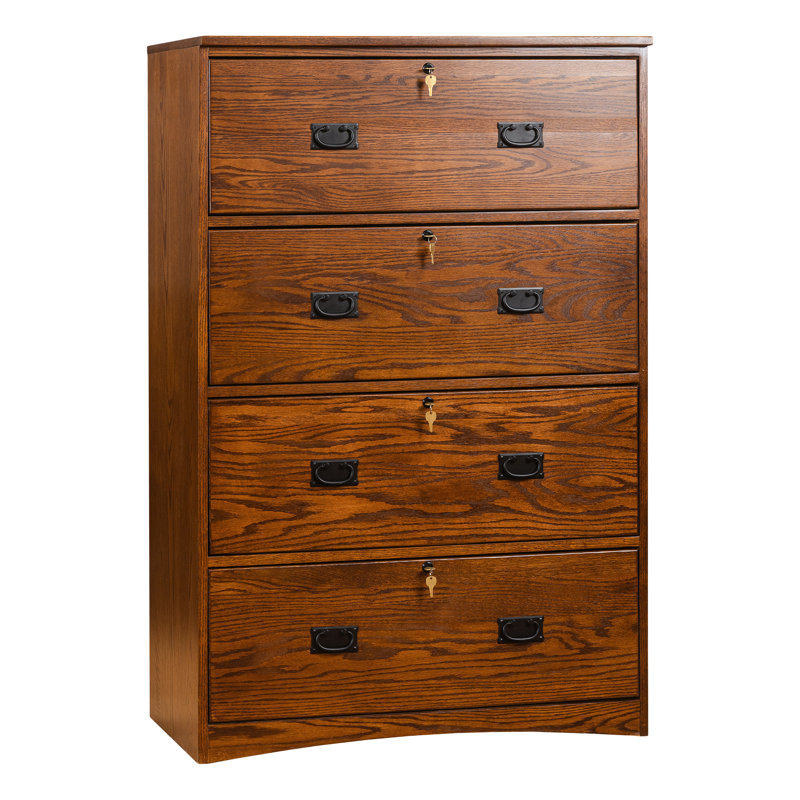 Mission Lateral 4- Drawer File Cabinet