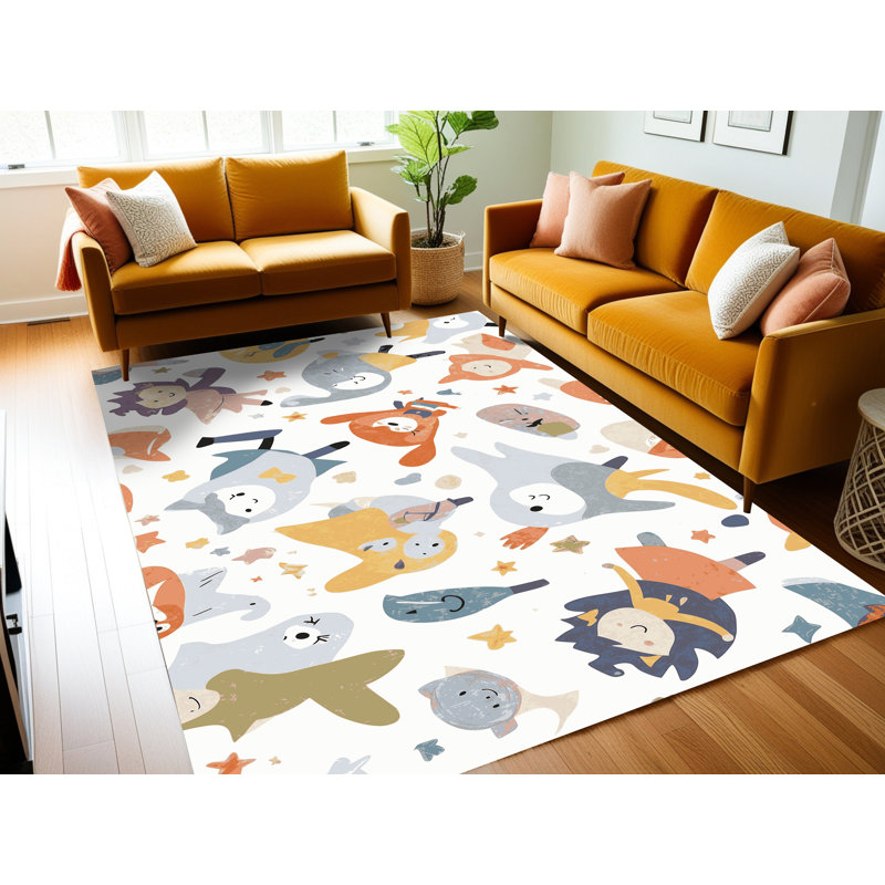 Tapis lavable pour animaux Zoomie Kids, Rectangulaire 2 pi x 3 pi