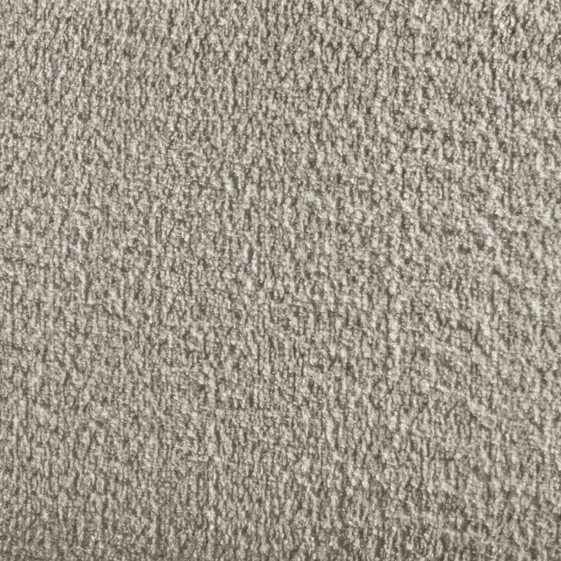 Wallas 231.1Cm Round Arms Sofa, Light Brow Boucle
