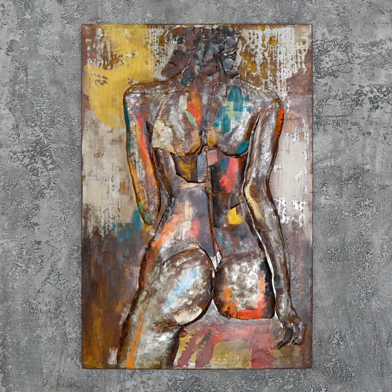 People Wall Decor on Metal