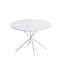 Removable-Top Occasional Dining Table With Matte Iron Legs