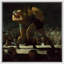 «Boxing Match Arena», art sportif rétro, impression sur toile giclée sur toile encadrée-123462611-123462615