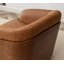 Fauteuil demi-tonneau rotatif en simili cuir Andretta-1428319674