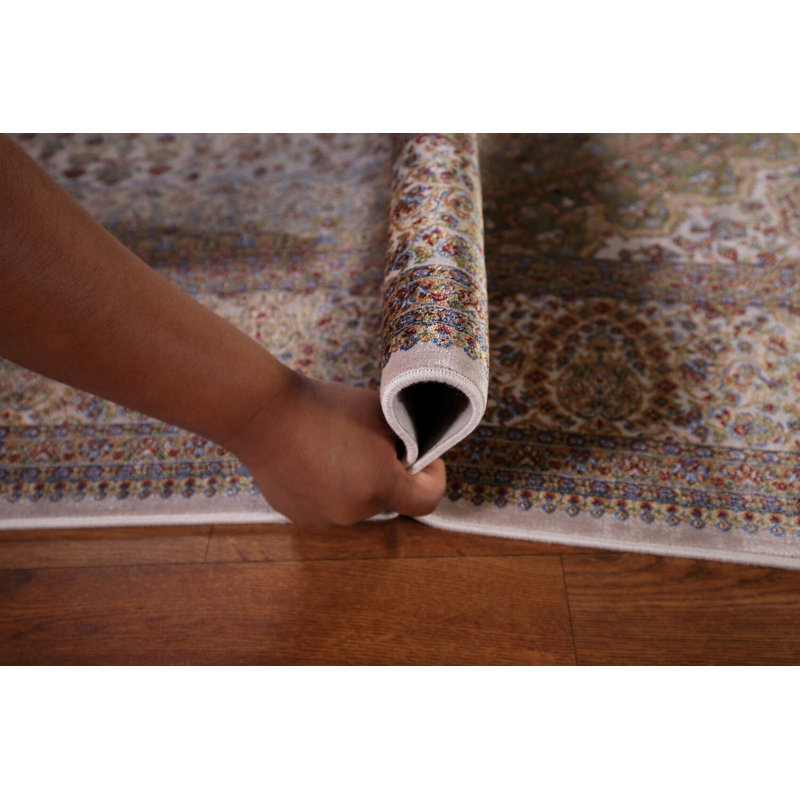 Tapis traditionnel turc en soie 5 x 8 po