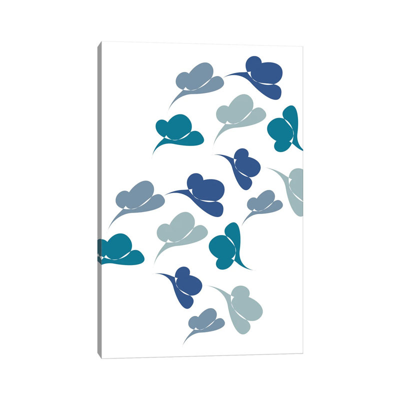 Abstract Butterfly by Kiki C Landon - Wrapped Canvas Gallery-Wrapped Canvas Giclée, 30.48cm H x 20.32cm W, Wrapped Canvas