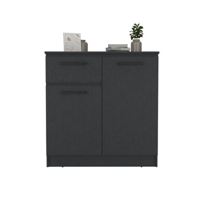 Commode Carlin, chambre à coucher, noir
