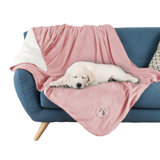 PETMAKER Waterproof Dog Blanket - 50x60 and 60x70 Reversible Sherpa Dog Blanket for Couch, Bed, or Car - Protects from Spills, Stains, or Pet Fur