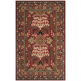 Antiquity Hand-Tufted Red Area Rug