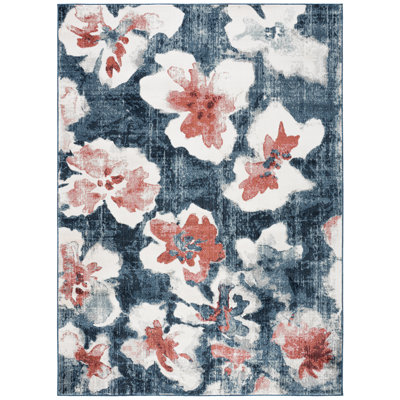Tapis intérieur/extérieur Utopia 803 à motif floral