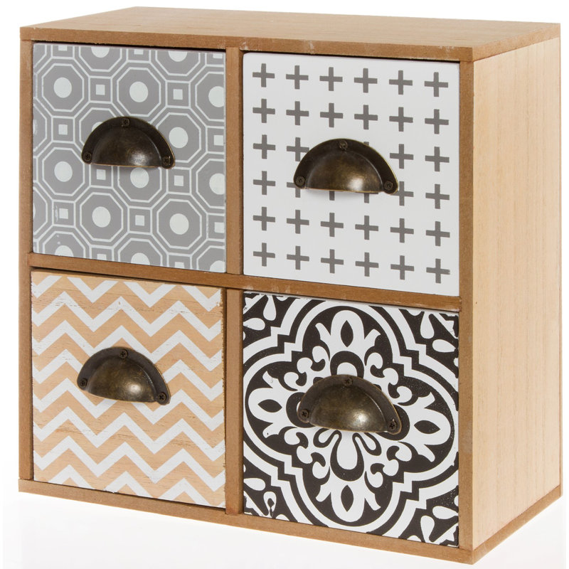 Sevan 23cm W 4 - Drawer Chest of Drawers