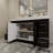 60" Double Bathroom Vanity Set with Drawers and Doors-70381293