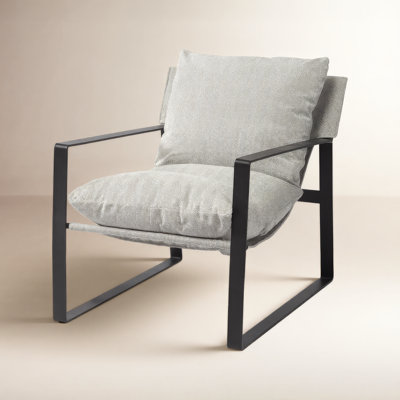 Fauteuil Winifred d'une largeur de 072 cm