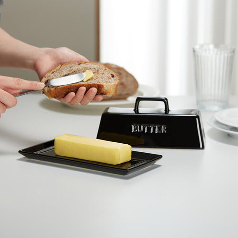 Kook Serving Dish, Black
