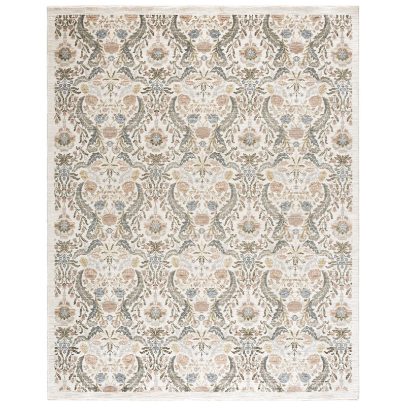 Tapis damassé Bloom Performance, Rectangle 9' x 12'