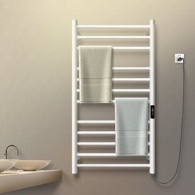 Wall Mount Heated Towel Electric Towel Warmer 12 Bars