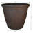 Kristie Round Polyresin Outdoor Planter Pot with a Weather-Resistant Finish - Set of 2-489730392