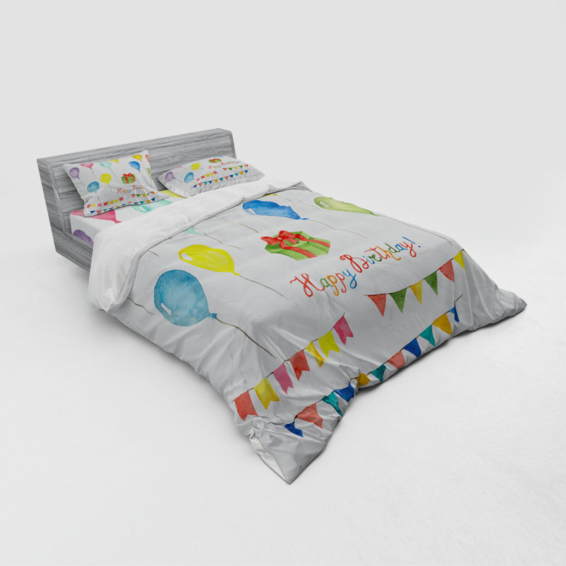 Polyester Duvet Cover, Queen Duvet Cover + 3 Additional Pieces