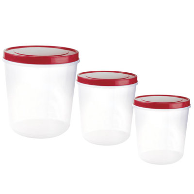 Ensemble de 3 contenants ronds Super Seal