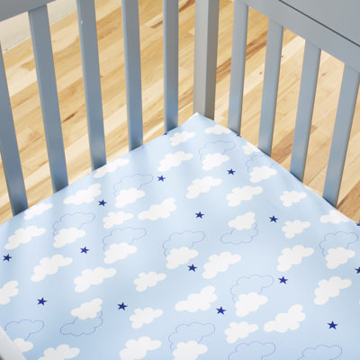 Drap-housse pour lit de bébé de prise de mouvement carter