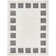 Machine Washable Shaggy Boho Charcoal Area Rug