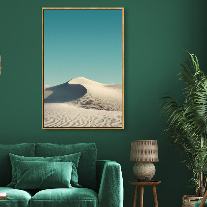 Sky Silence Print by Oliver Gal, 16"H x 11"W, Gold Floater Frame