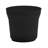 Saturn Traditional Plastic Indoor/Outdoor Round Planter with Saucer-310154051-310154101