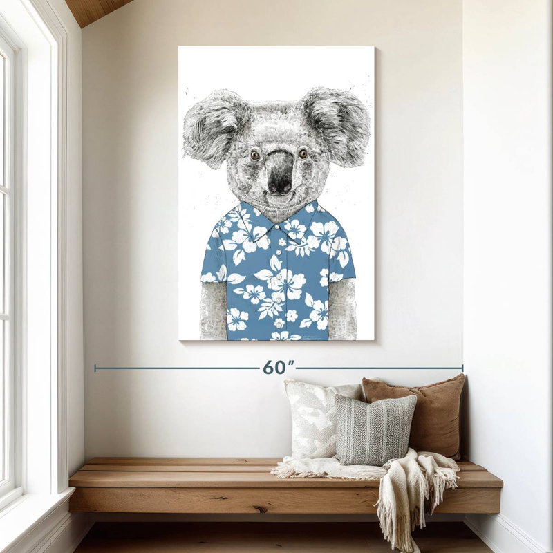 Brampt Summer Koala, 48" H x 32" W