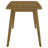 Retro Chestnut Dining Table With Angled Legs