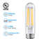 LED Dimmable Light Bulb 4.5W(40W Equiv.) E12/Candelabra Base Clear Glass 2700K Soft White