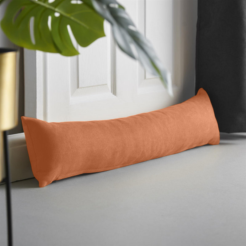Nalaiyah Fabric Draught Excluder, Orange