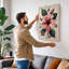 Hibiscus Study Botanical - Wrapped Canvas-345168115-345168114