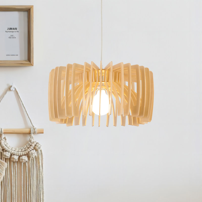 Arba 1 - Light Beige Lantern Pendant