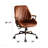 Brancaster Aluminum Top Grain Leather Office Chair-47892702