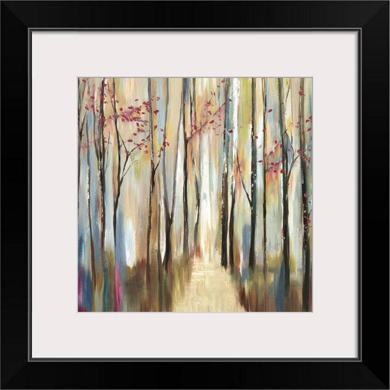 Oyee Sophie par PI Galerie - impression sur, Cadre noir, H 20" x l 20" x P 1"