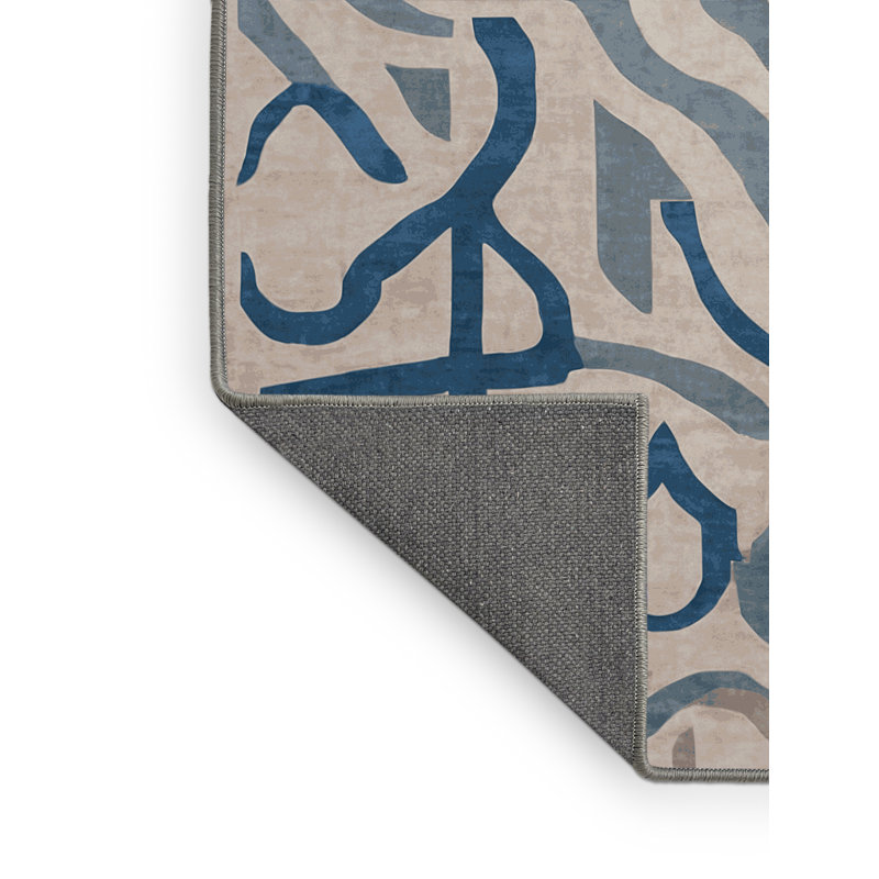 Tapis gris soyeux et moelleux, Tapis de couloir 2 pi x 5 pi