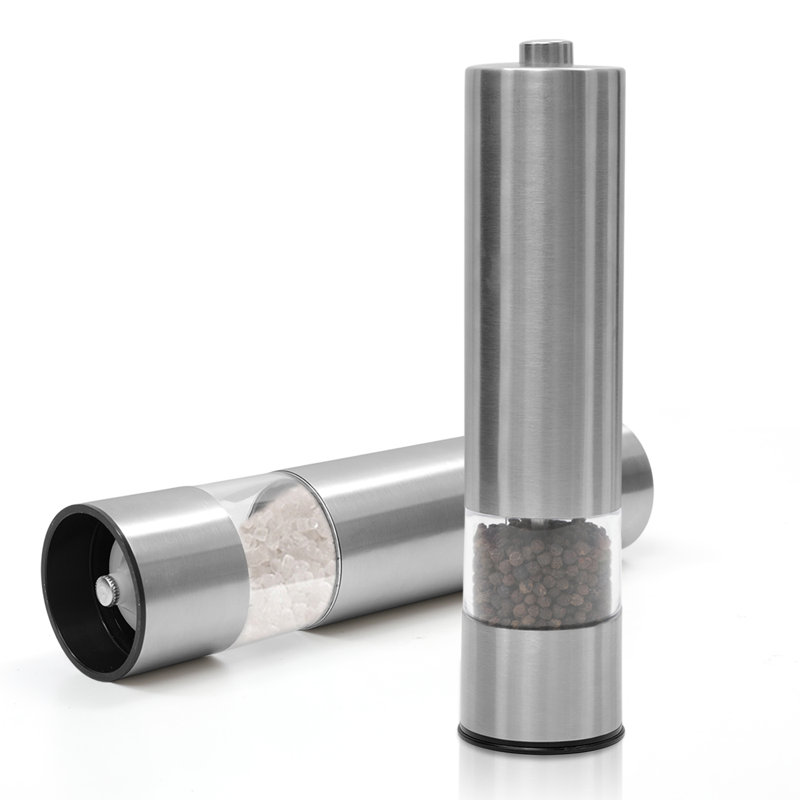 Brand Corrinna Battery Powered Salt & Pepper Mill Set