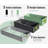 6X3x1ft Galvanized Raised Garden Bed, Outdoor Planter Garden Boxes Large Metal Planter Box For Gardening Vegetables Fruits Flowers,Gray-1257745229-1257745235-1257745245