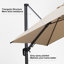 182cm X 304cm Rectangular Cantilever Parasol-1198524053