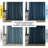 Matra Room Darkening Rod Pocket Single Curtain Panel-1326252999-1230320490