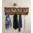 Thorin Solid Wood Wall 8 - Hook Wall Mounted Coat Rack with Storage