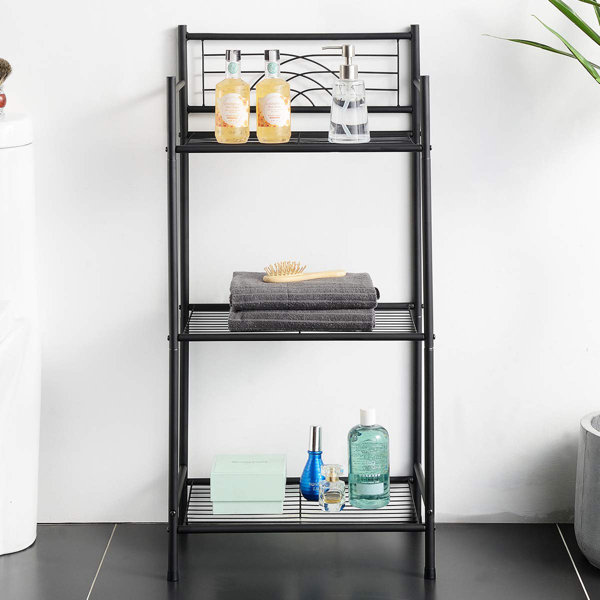 Rebrilliant Lakwan Steel Freestanding Bathroom Shelves | Wayfair