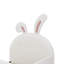 Twin Size Upholstered Rabbit-Shape Princess Bed