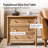 Lucious 3-Drawer Transitional 28''W Curved End Table with Charging Station and Easy Assembly -518228135