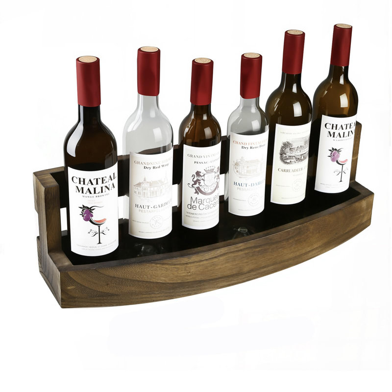 Wine Bottle Rack Brown
