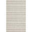Tapis rayé en polypropylène tissé à la machine intérieur / extérieur gris clair-620485377