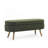 Ottoman Oval Storage Bench With Rubber Wood Legs For Footstool Seat And Storage Function-128632823