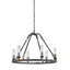 Landen 6-Light Wagon Wheel Chandelier