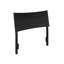 Tête de lit simple en bois Phoenix, noir-848364176-848364188